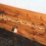 Rustic Old Irish Hurley Wall Wood Art Image 8
