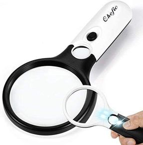 Magnifying Glass with Light 3x 45x Illuminated