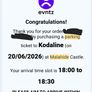 kodaline - Malahide Castle with parking Image 3