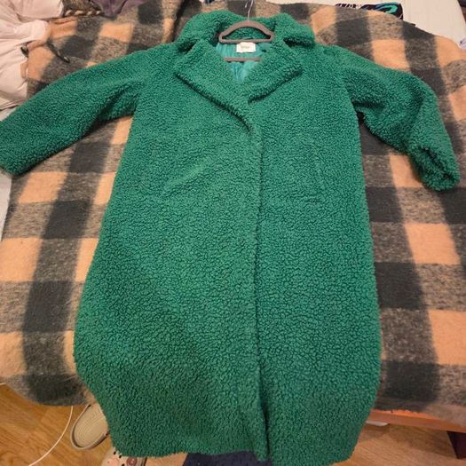 Reserved faux shearling coat