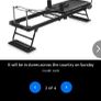 Reformer Pilates Machine (ALDI, barely used) Image 4
