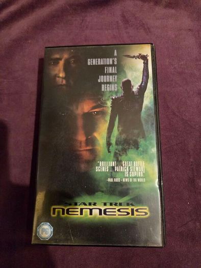 Star Trek Nemesis VHS