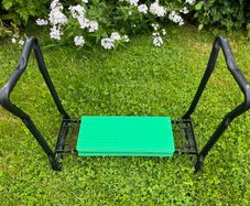 Garden kneeler with seat