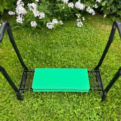 Garden kneeler with seat
