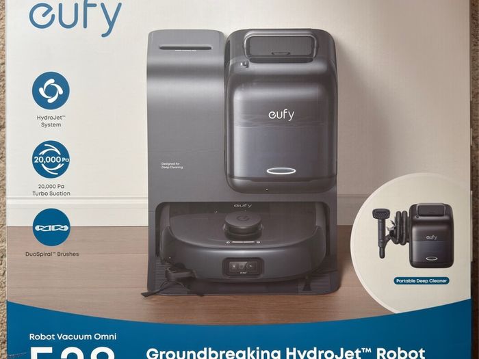 Brand New Eufy E28 Omni Robot Vacuum Cleaner (3 In 1 Vacuum Mop)