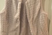 Pamala Scott Blush Pink Fur Gilet