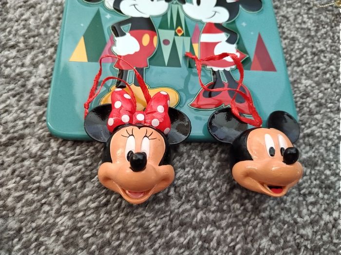 Box Of New as New Disney Christmas Ornaments and Gifts