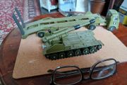 Dinky Transporter and Chieftain Gun