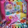 PRICE DROP!!!! Fisher-Price Baby Play Mat | Deluxe Kick & Play Baby Play Gym for Newborn Baby to 3 Year Olds with Light Up Piano, Toys and Comfy Baby Mats for Floor Play | Playmats & Floor Gyms - Pink Image 6