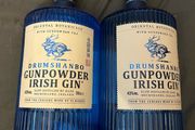 Drumshanbo Gunpowder Irish Gin Teeling whiskey empty Bottle