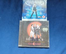 CDs from the movies. Cabaret and Chicago and Grease.