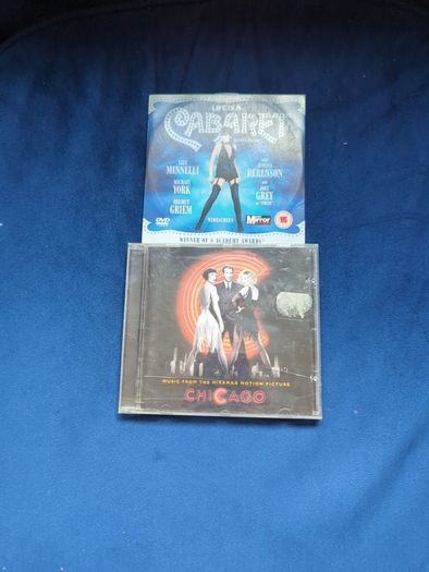 CDs from the movies. Cabaret and Chicago and Grease.