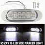 6pcs LED Side Marker Lights for Trucks & Trailers - 16 LEDs, Dual Mode (Steady On + Flash), Image 8