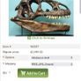 1:1 Full Scale Allosaurus fragilis Skull & Matching Claw Replica (Museum Quality) Image 3