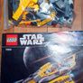 Lego Star Wars 7669: Anakin's Jedi Starfighter (2008) 100% Complete (NO BOX) Image 2