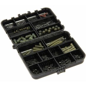 Carp Rig Accessory Box with 175 pcs of end tackle