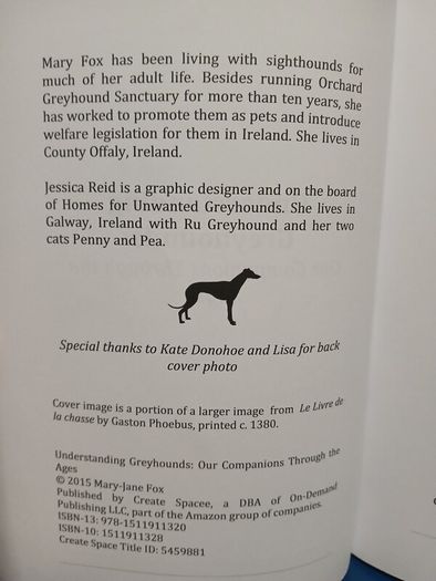 Understanding Greyhounds - Mary Fox