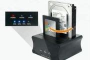 USB 3.0 to SATA Dual-Bay Hard Drive Docking Station