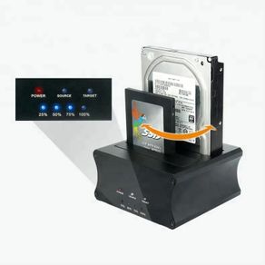 USB 3.0 to SATA Dual-Bay Hard Drive Docking Station