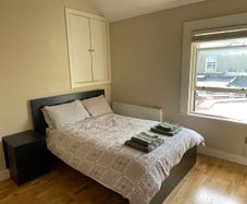IKEA Malm Double Bed Black