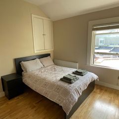 IKEA Malm Double Bed Black