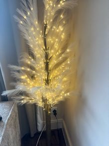Reed tree light , floor standing 180cm