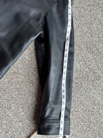 Vintage GAP Men's 3/4 length Leather Jacket