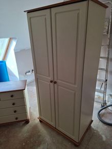 Wardrobe and chest of drawers
