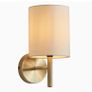 2 x Antique Brass Wall Lights Image 3