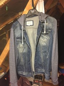 Men's Denim Style Jacket River Island