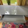 Grey console desk Image 3