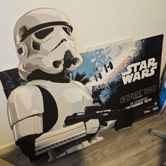Star wars Rogue One standee poster