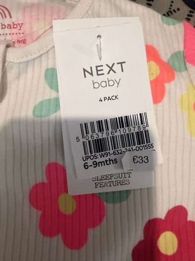 Next sleepsuits