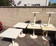 outdoor tables