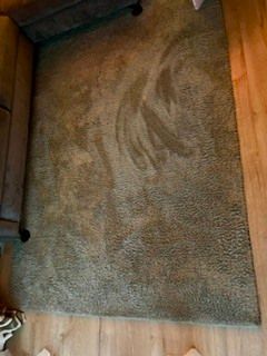 Rug ('seafoam' colour)
