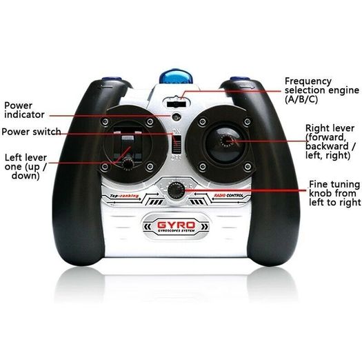 Smart RC Helicopter with Gyro