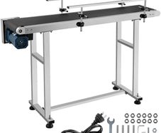 Conveyor Machine PVC Belt Adjustable Stainless Steel