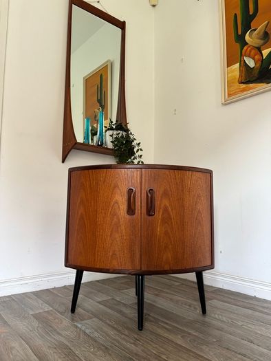 Vintage Retro Mid Century Teak G Plan Corner Cabinet
