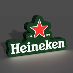 Heineken Light Box Perfect for Man Caves & Home Bars