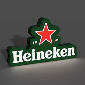 Heineken Light Box Perfect for Man Caves & Home Bars