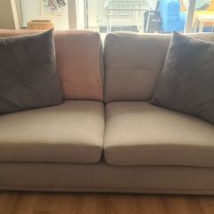 2 sofa and pouffe