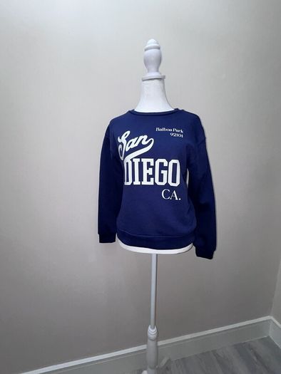 Girls Navy Sweatshirt from Primark Age UK 11-12 Yrs / EU 152cm