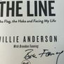 SIGNED Crossing The Line by Willie Anderson Ulster & Ireland Rugby Legend Image 4