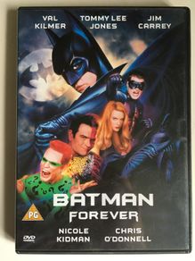 Batman Forever [1995] Val Kilmer, Tommy Lee Jones, Jim Carrey, Nicole Kidman & Chris O'Donnell [Movie DVD]