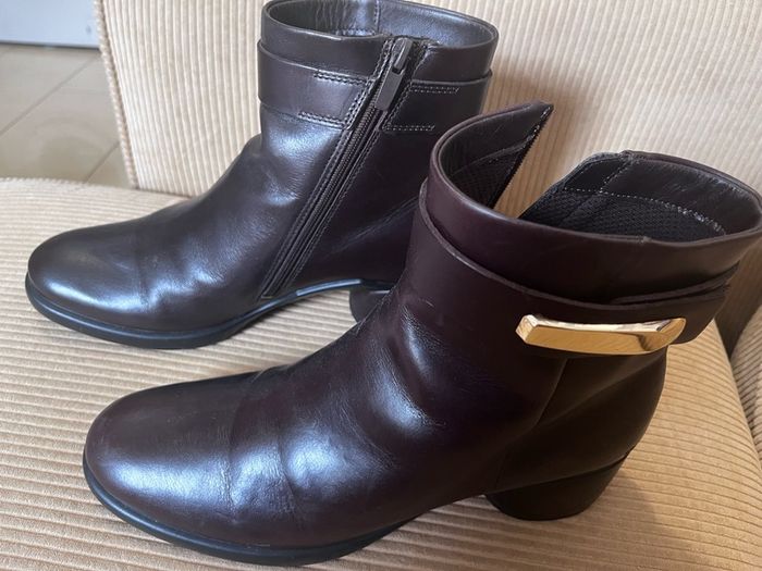 Ecco leather women boots, EU 40