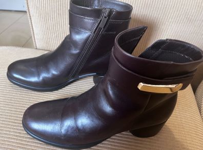 Ecco leather women boots, EU 40