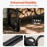 2.4m Firewood Rack with Waterproof Cover Image 5