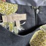 Hobbs Anika linen sleeveless top with tie waist and pineapple print UK8 Image 9