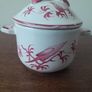 Faience French Lidded Bowl Image 5