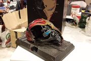 Beast Kingdom Ironman battle damaged display